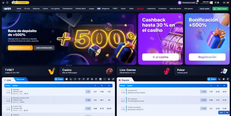 1win에서 플레이하세요